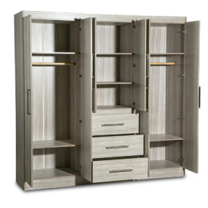 PLACARD 6 PUERTAS MARFIL