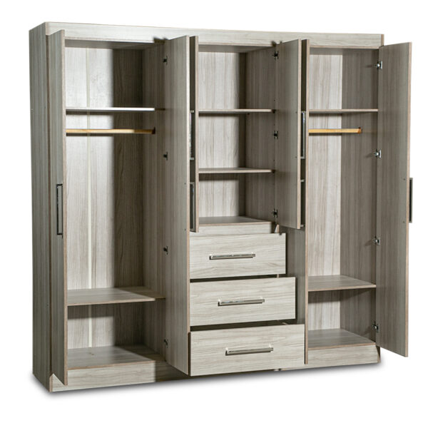 PLACARD 6 PUERTAS MARFIL