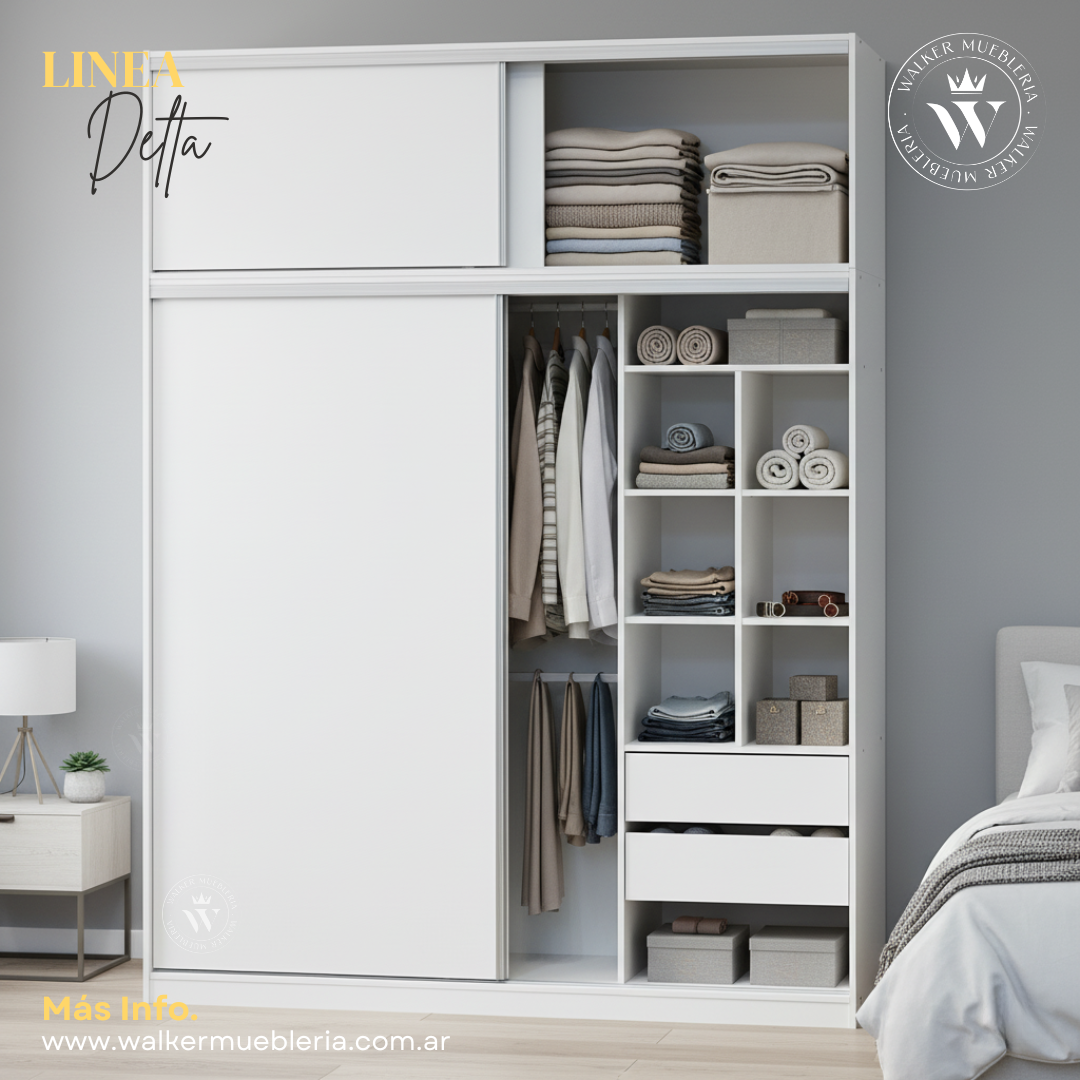 4 Placard Delta con Baulera 1.80x2.35x0.55