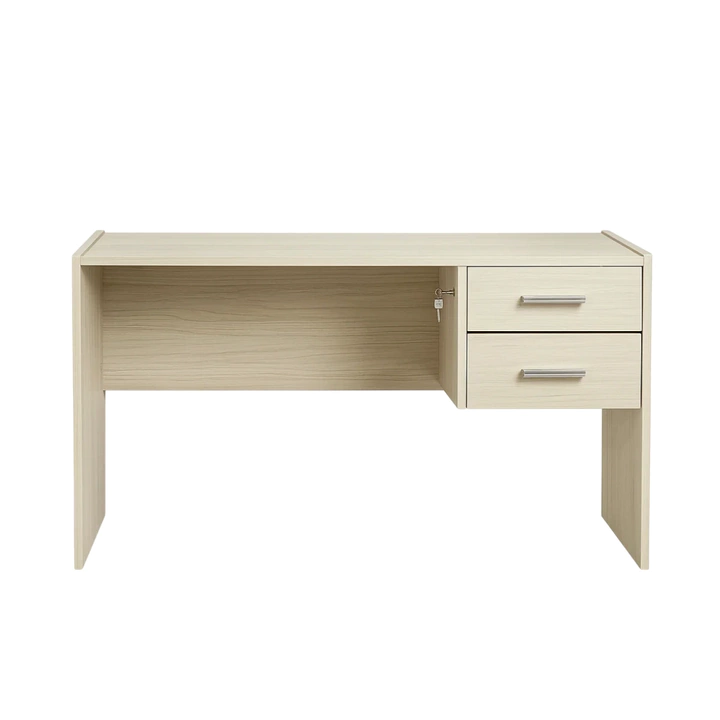 ESCRITORIO 120 2 CAJONES MARFIL