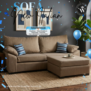SILLON NEW ITALIAN C/CAMASTRO